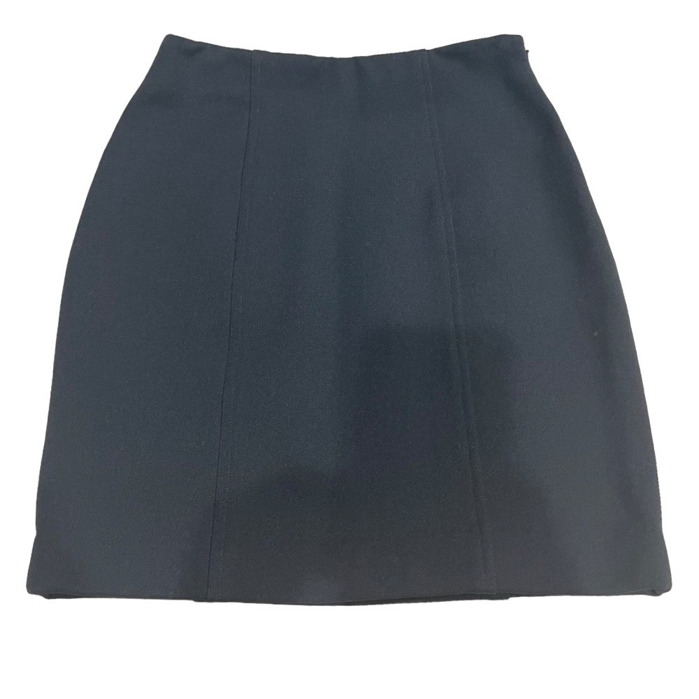 Classiques Black Classic Knee Length Bodycon Thick Wool Blend Skirt Size‎ 8